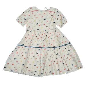 NWT Pink Chicken 12Y Charlie Dress in Tiny Horses